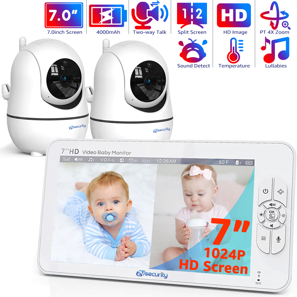 Audio Hd Music - 7.0 inch Video Baby Monitor HD