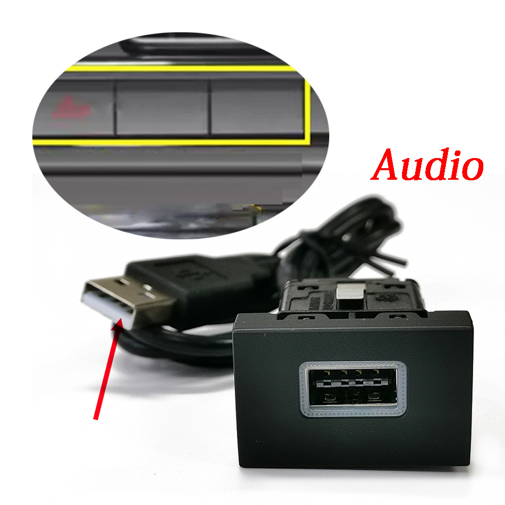Audio Interface Usb - 1PC Car USB Input Adapter Socket