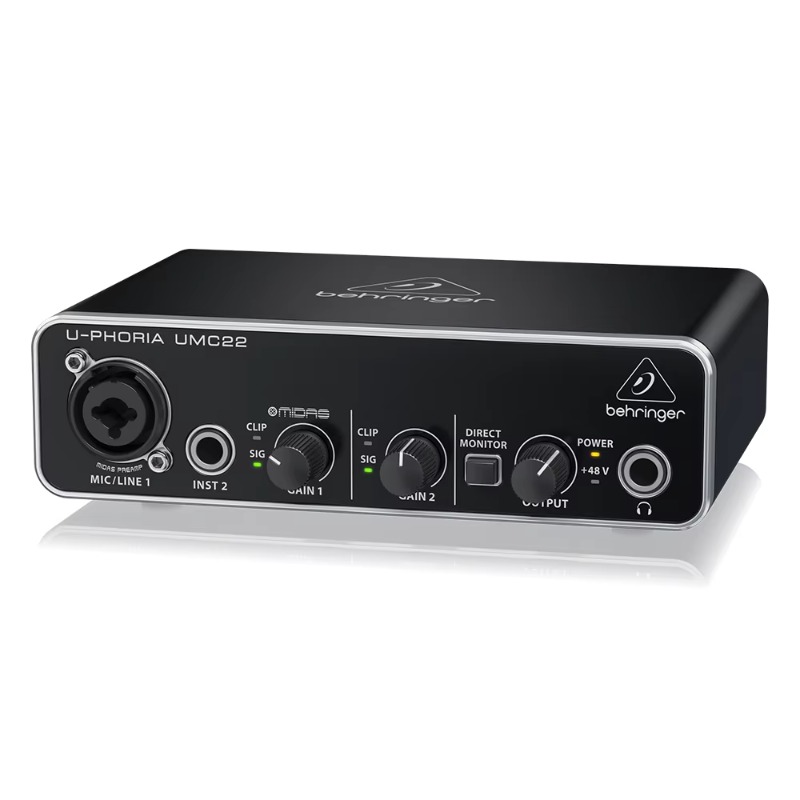 Behringer UMC22 Sound Card 2-C - Audio Interface Usb ulasan dan harga