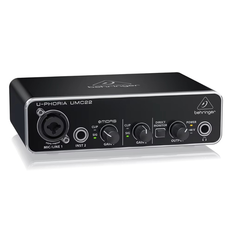 Behringer UMC22 Sound Card 2-C - Audio Interface Usb ulasan dan harga