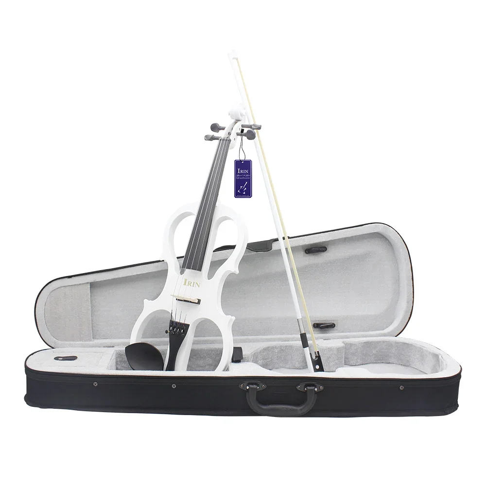 IRIN 4/4 Electric Violin Maple - Violin Rosin Bow ulasan dan harga