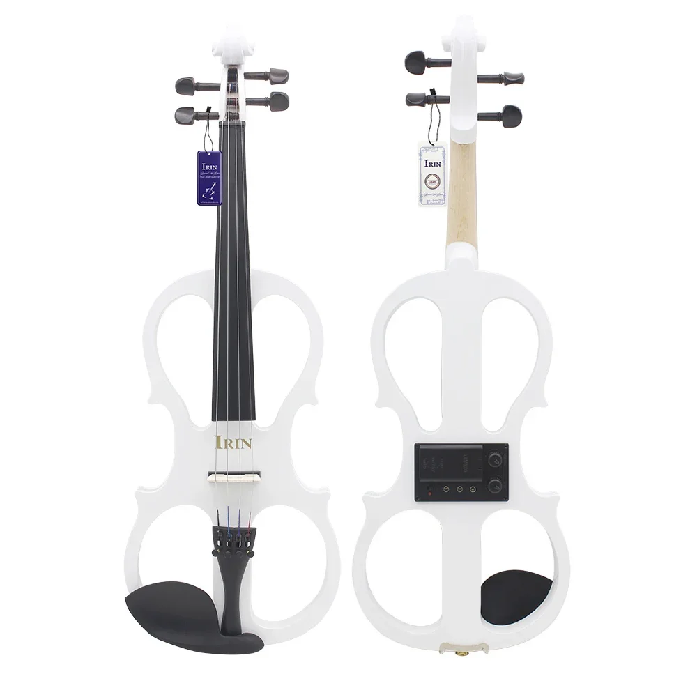 IRIN 4/4 Electric Violin Maple - Violin Rosin Bow ulasan dan harga