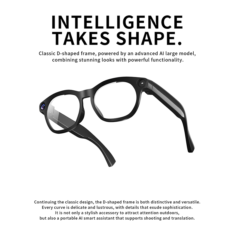 New Fashionable Smart Glasses  - Audio Music To Video Ai ulasan dan harga