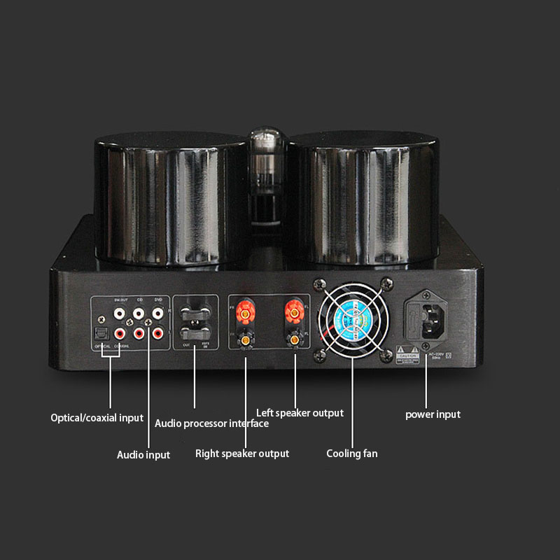 110V 220V 200W*2 HiFi Wireless - Audio Player With Youtube Music ulasan dan harga