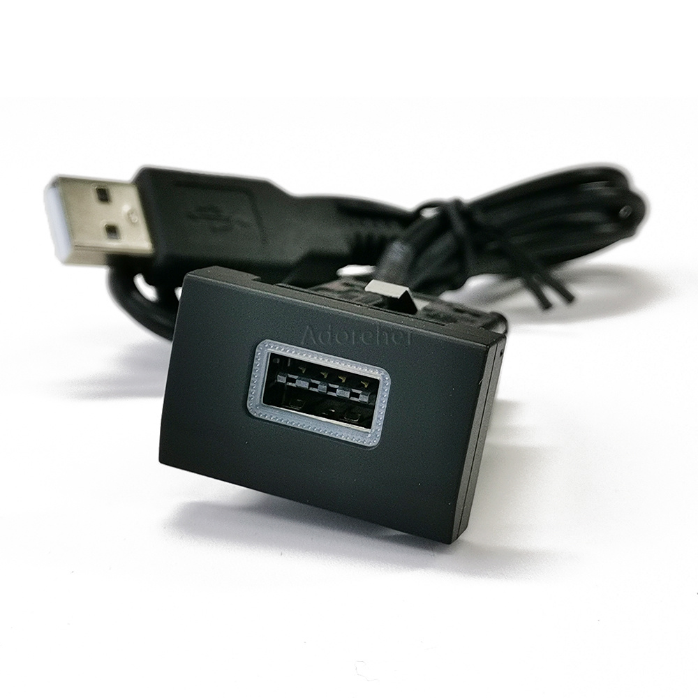 1PC Car USB Input Adapter Sock - Audio Interface Usb ulasan dan harga
