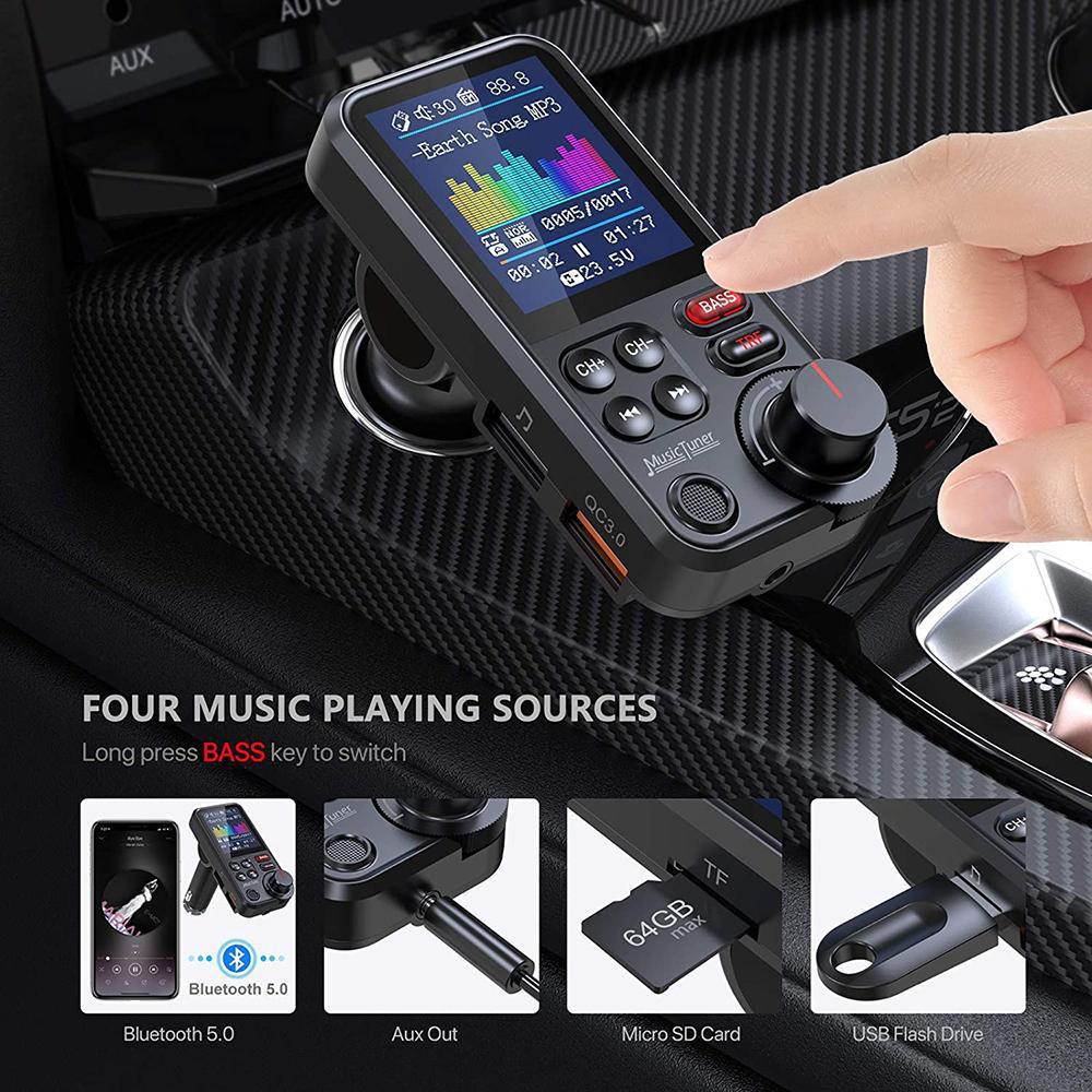 Bluetooth-compatible Car Wirel - Audio Music Free Mp3 ulasan dan harga