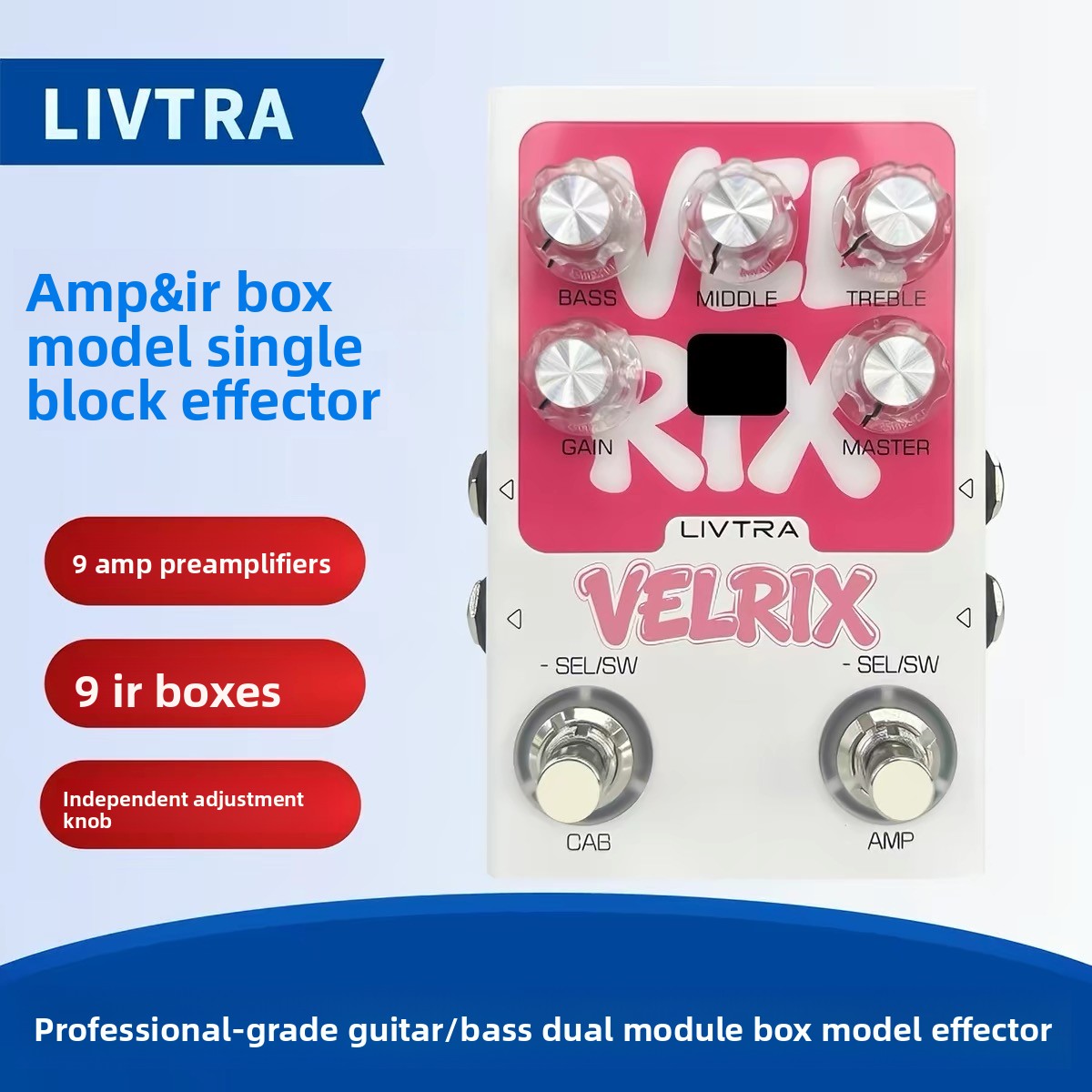 Hot Sale LIVTRA VELRIX Amp IR  - Audio Interface Usb ulasan dan harga
