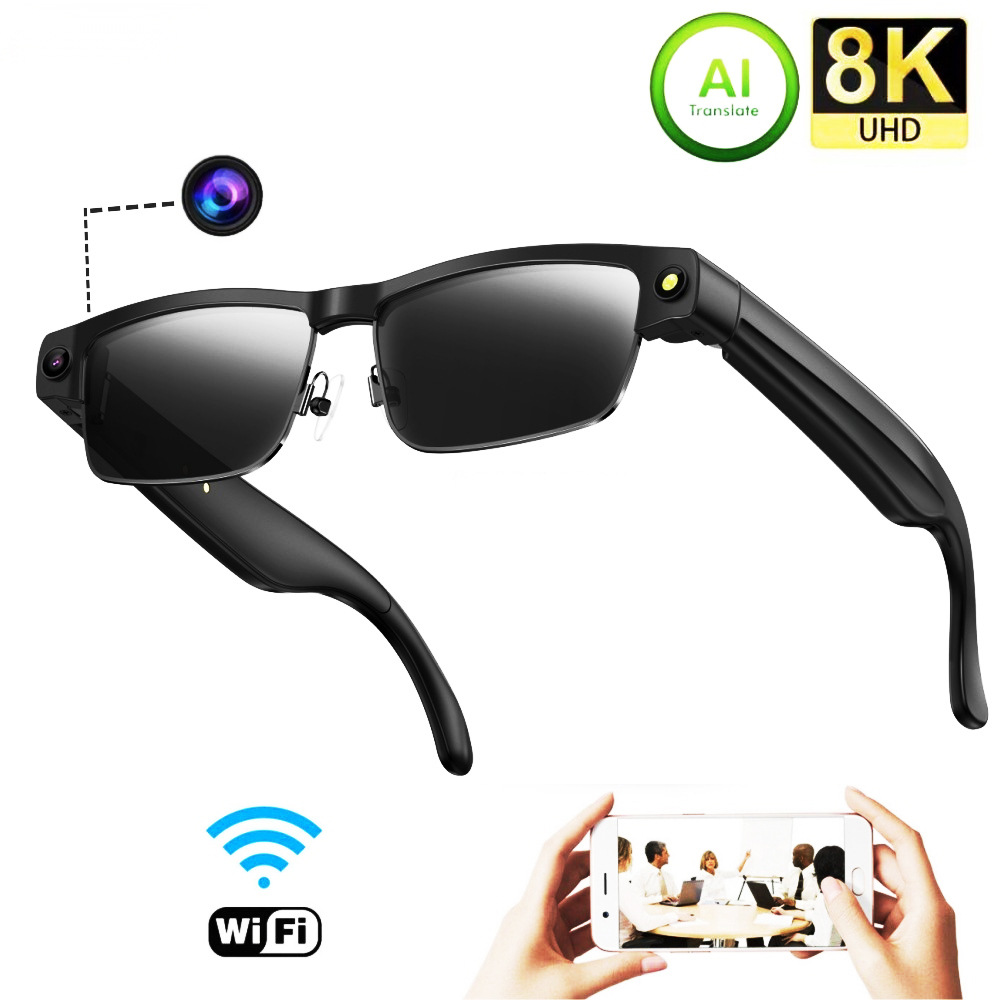 L802 Smart Glasses 8 Million P - Audio Music To Video Ai ulasan dan harga
