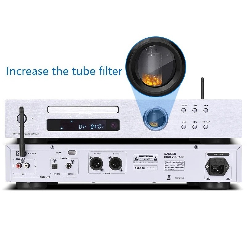 HIFI CD Player Professional Fe - Audio Player With Youtube Music ulasan dan harga