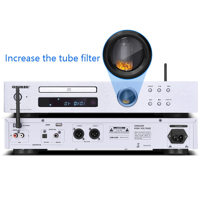 HIFI CD Player Professional Fe - Audio Player With Youtube Music ulasan dan harga