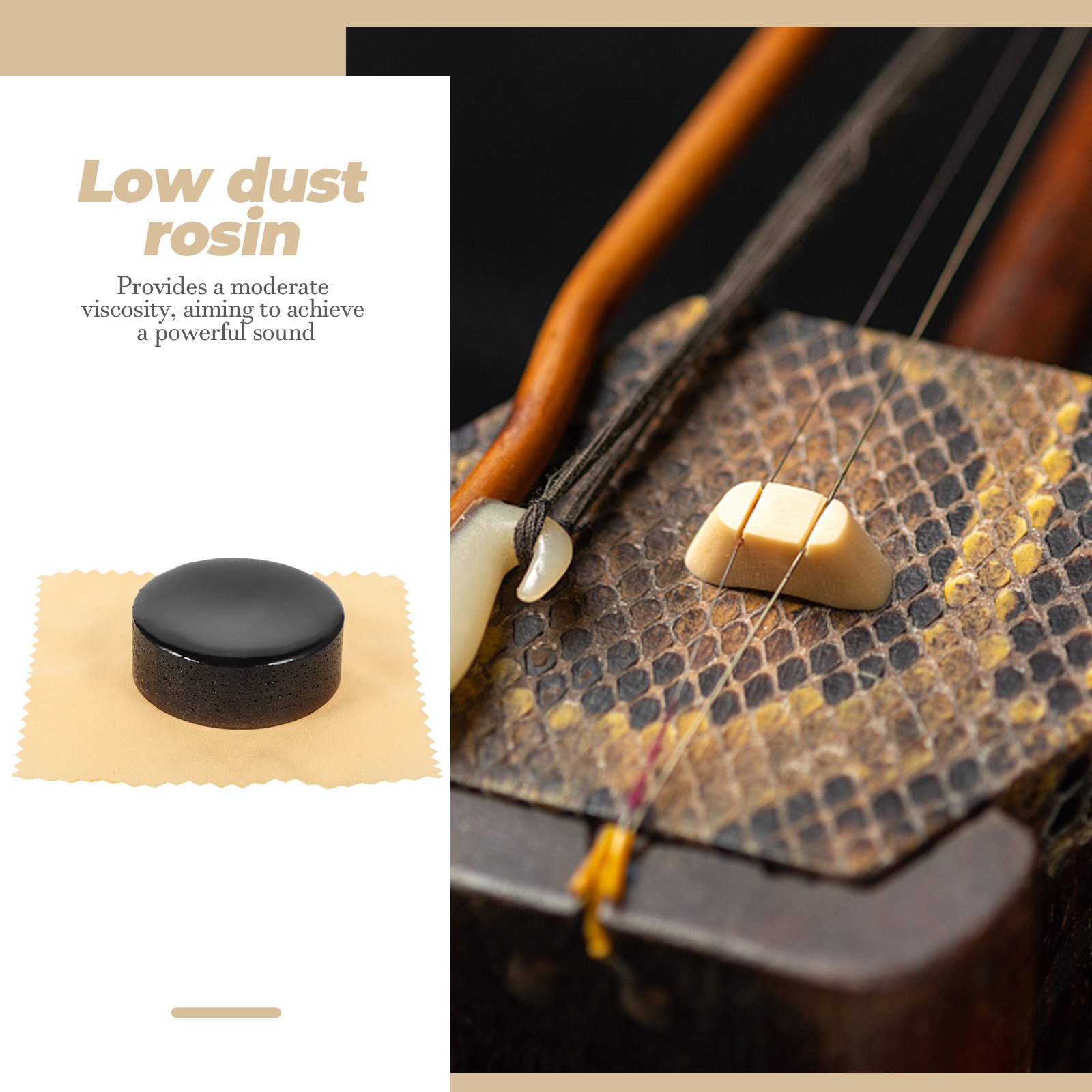 4Pcs Low Dust Rosin Natural St - Violin Rosin Bow ulasan dan harga