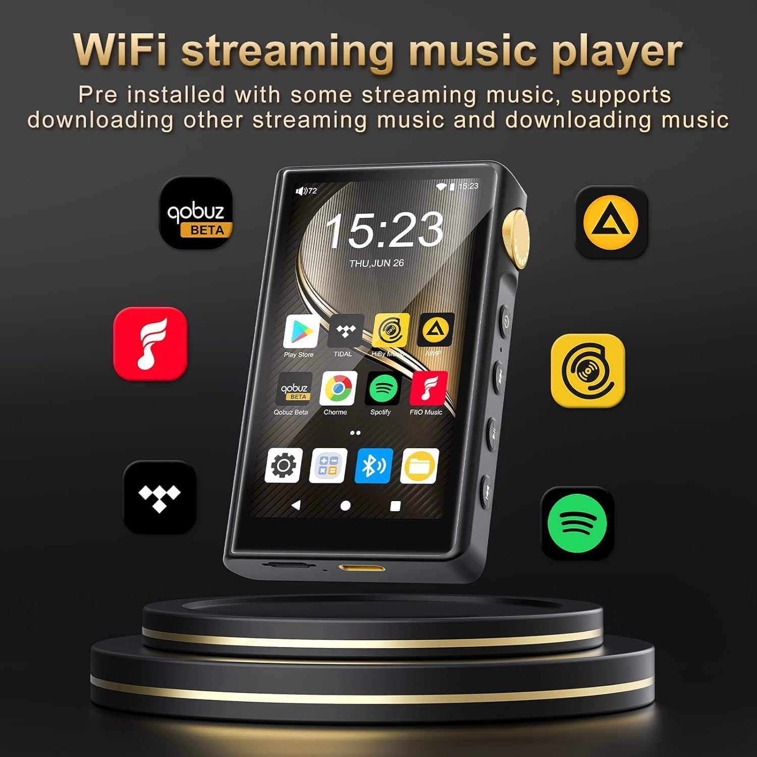 Android 12 HiFi Lossless MP3 P - Audio Hd Music ulasan dan harga