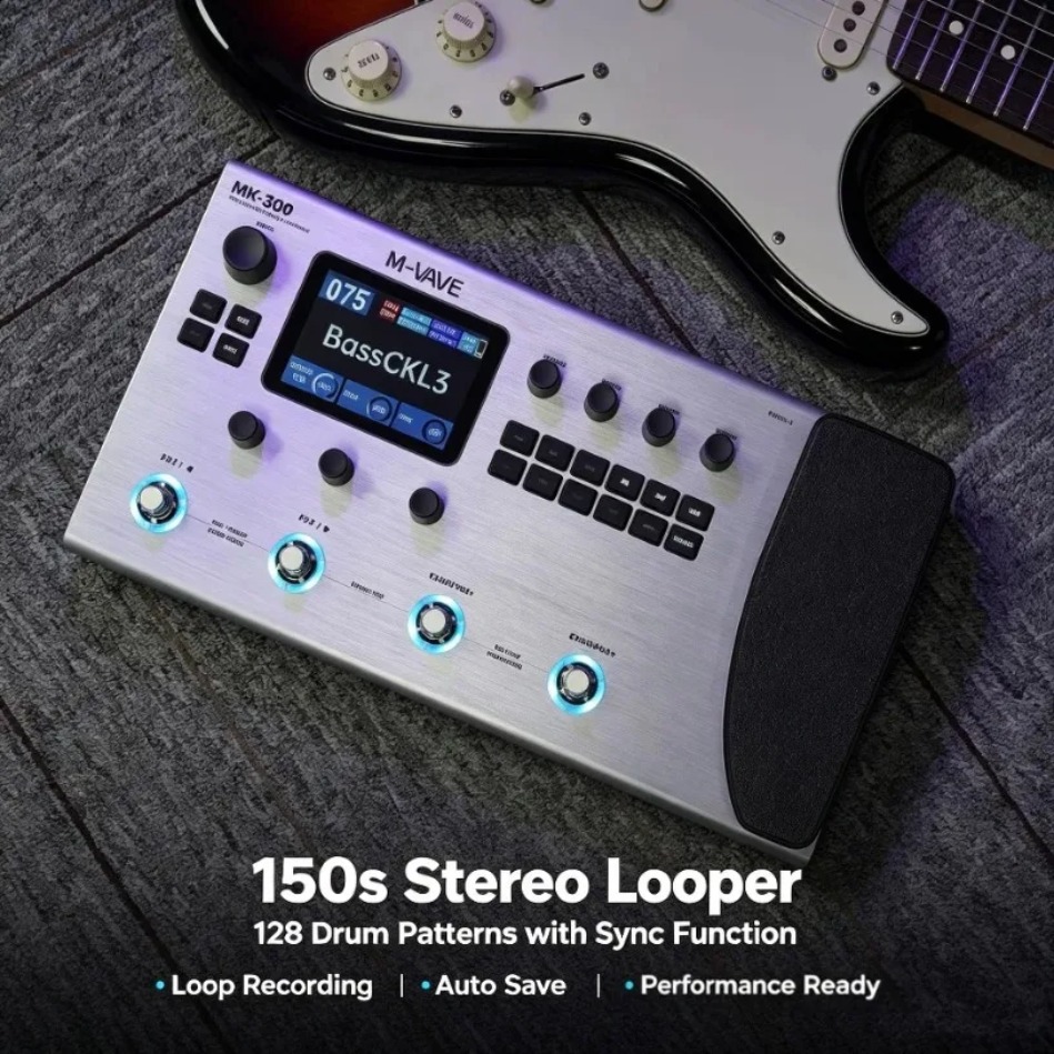 M-VAVE MK-300 Wireless Guitar  - Audio Interface Usb ulasan dan harga