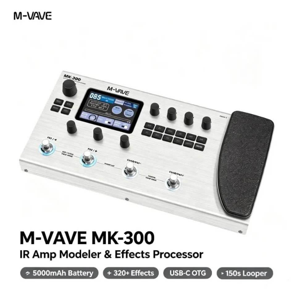 M-VAVE MK-300 Wireless Guitar  - Audio Interface Usb ulasan dan harga