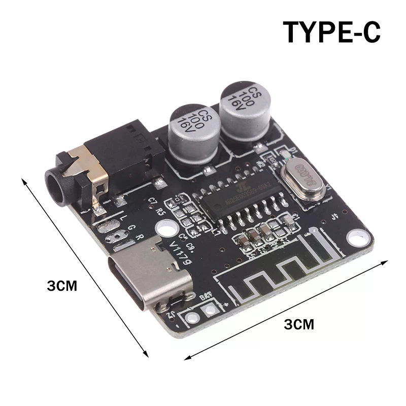 Type-C Bluetooth Audio Receive - Audio Music Free Mp3 ulasan dan harga