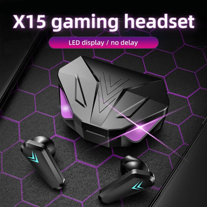 X15 TWS Gaming Earbuds Wireles - Audio Music Apple ulasan dan harga