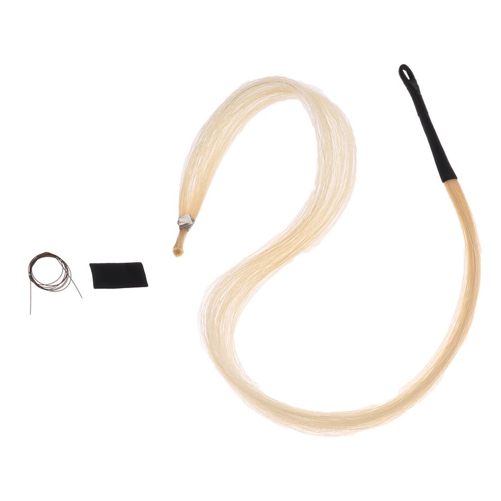 Genuine Mongolian Horse Tail H - Violin Rosin Bow ulasan dan harga