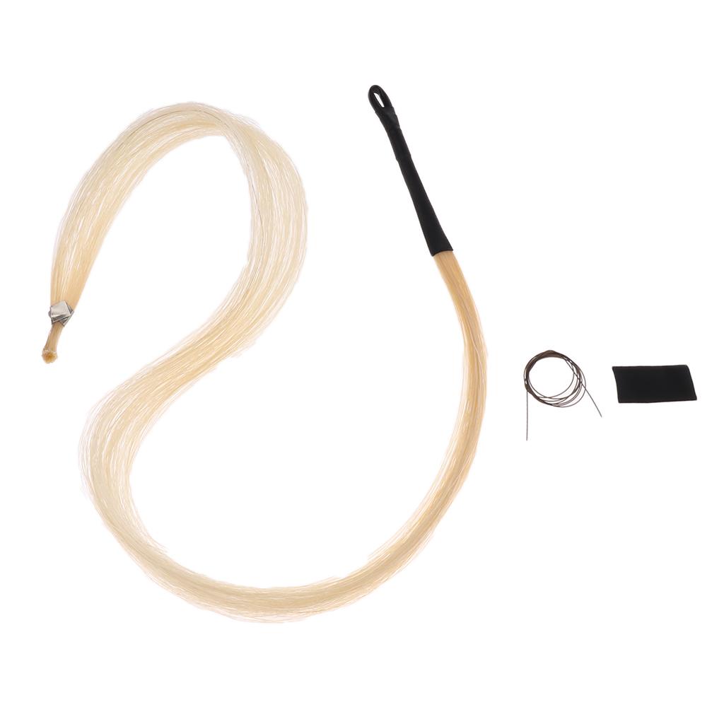Genuine Mongolian Horse Tail H - Violin Rosin Bow ulasan dan harga