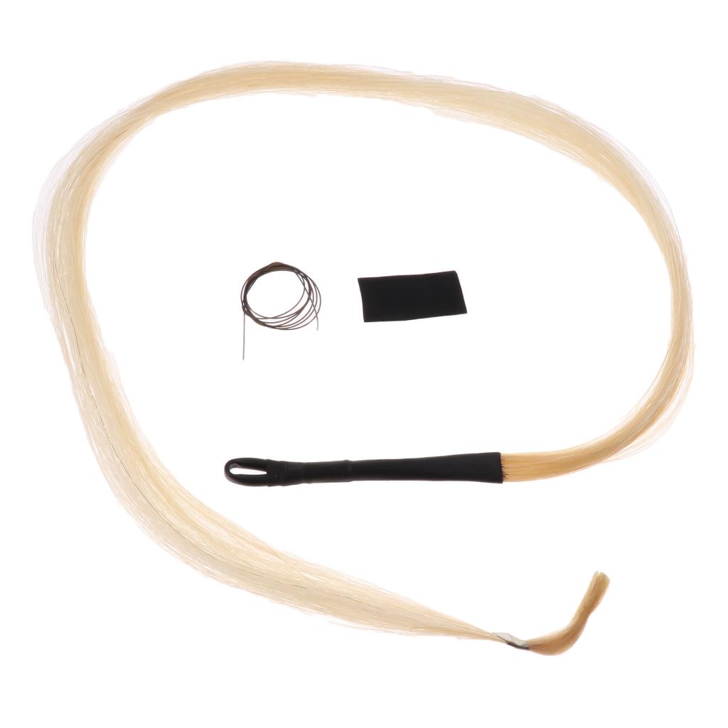 Genuine Mongolian Horse Tail H - Violin Rosin Bow ulasan dan harga