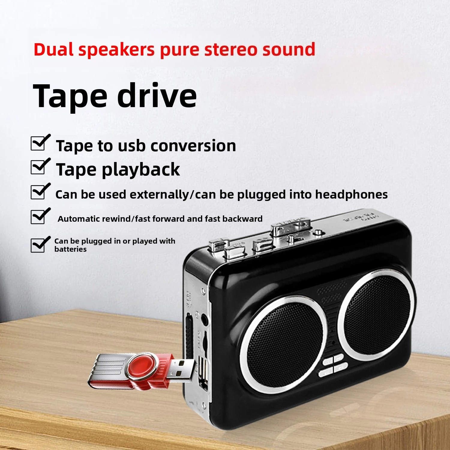 USB Cassette Player Music Audi - Audio Music Free Mp3 ulasan dan harga