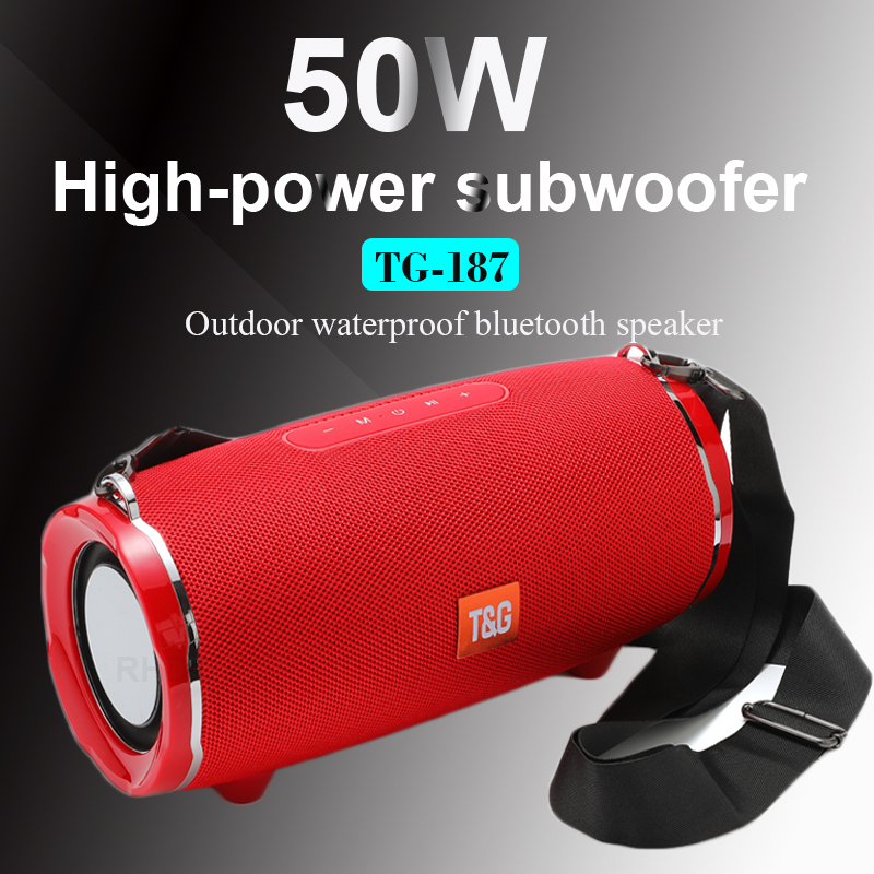 Powerful 50W Bluetooth Speaker - Audio Music Apple ulasan dan harga