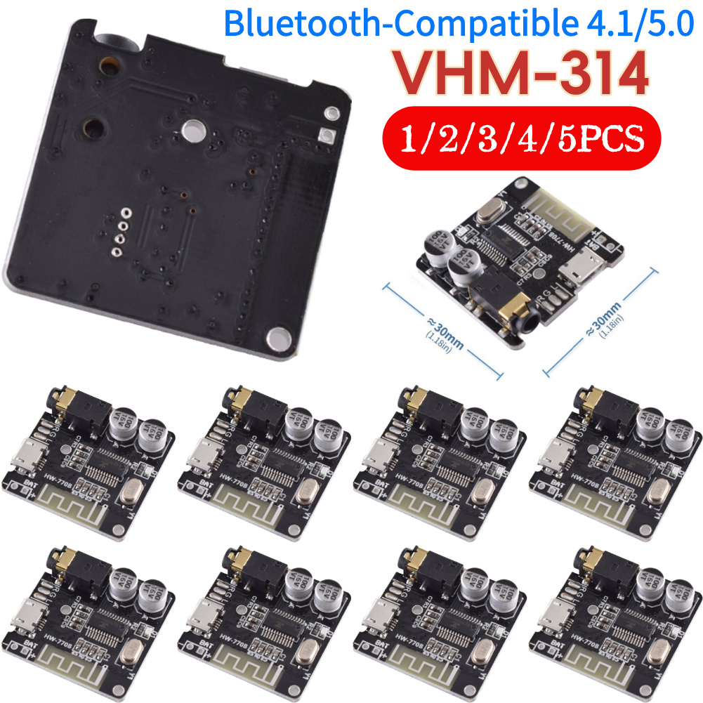 1-5PCS 3.7-5V VHM-314 Bluetoot - Audio Music Free Mp3 ulasan dan harga