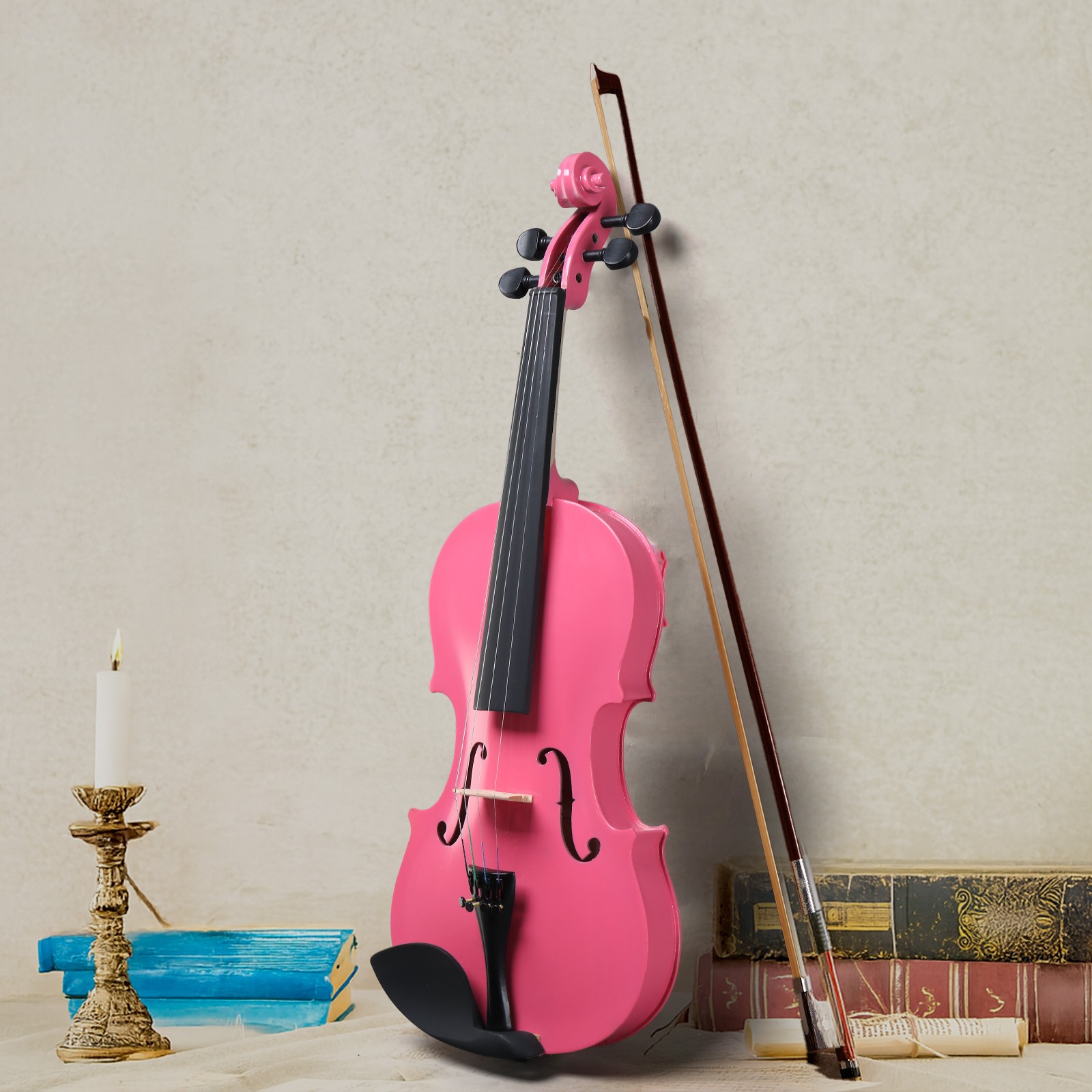 New 1/8 Size Kid Kids Acoustic - Violin Rosin Bow ulasan dan harga