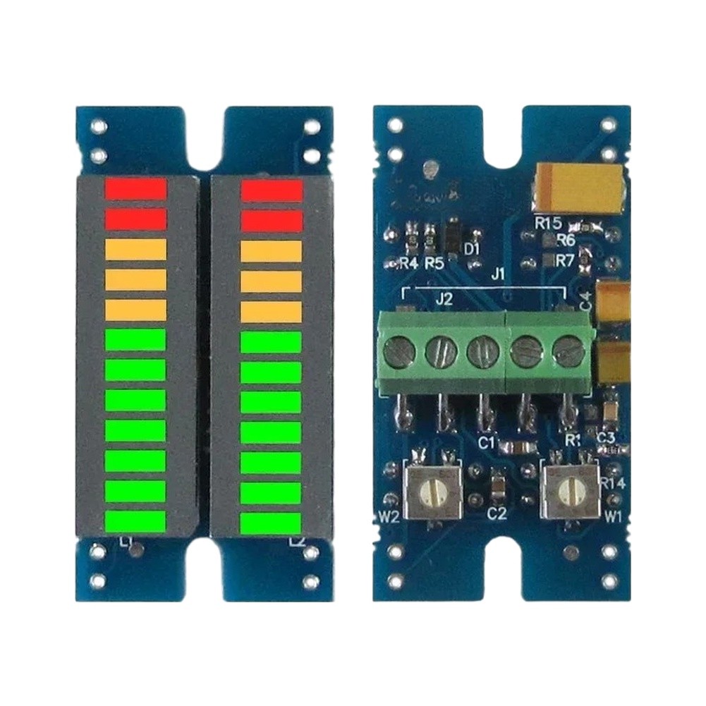 Dual Channel LED Audio Meter M - Audio Music Test ulasan dan harga