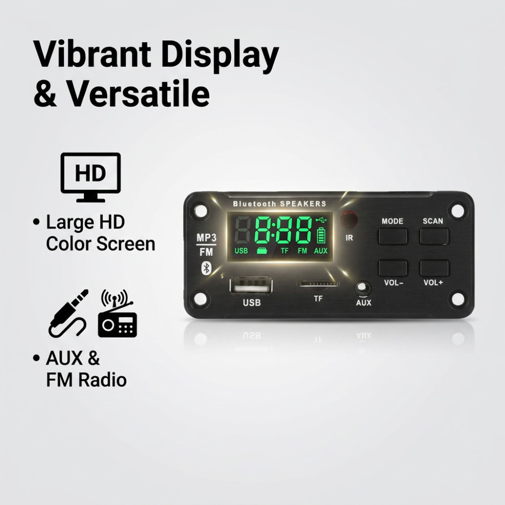 50W Amplifier Bluetooth MP3 WM - Audio Music Free Mp3 ulasan dan harga