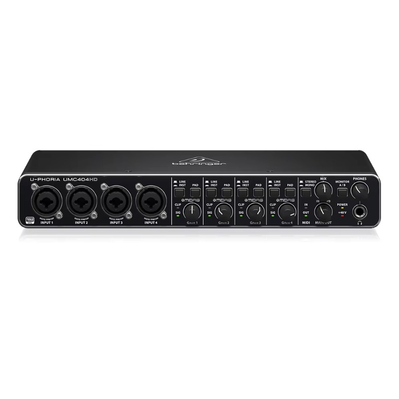 2026 Behringer UMC404HD Sound  - Audio Interface Usb ulasan dan harga