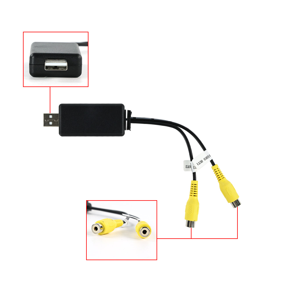 USB To CVBS RCA Video Output A - Audio Interface Usb ulasan dan harga
