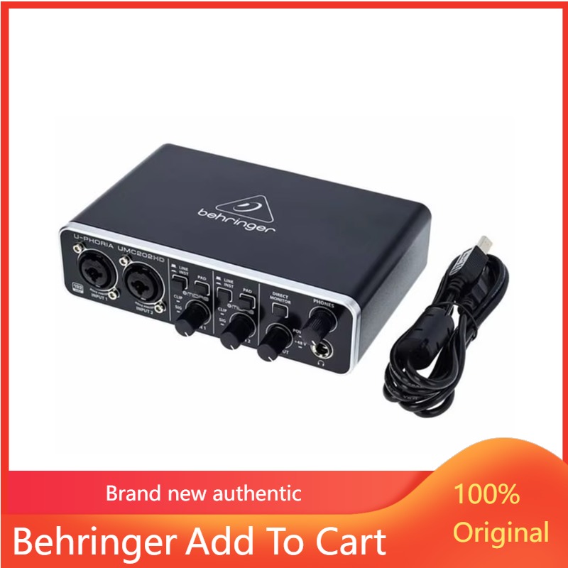2026 Behringer U-Phoria UMC202 - Audio Interface Usb ulasan dan harga