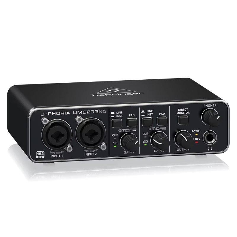 2026 Behringer U-Phoria UMC202 - Audio Interface Usb ulasan dan harga