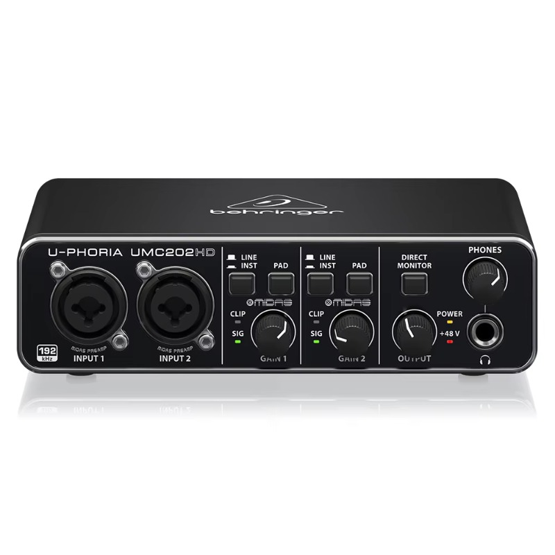 2026 Behringer U-Phoria UMC202 - Audio Interface Usb ulasan dan harga