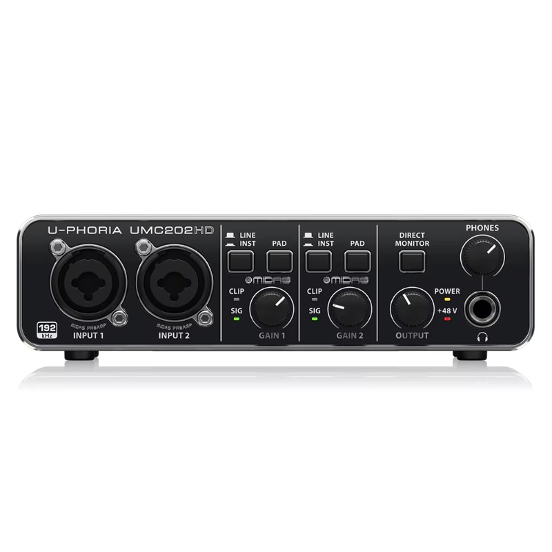 2026 Behringer U-Phoria UMC202 - Audio Interface Usb ulasan dan harga