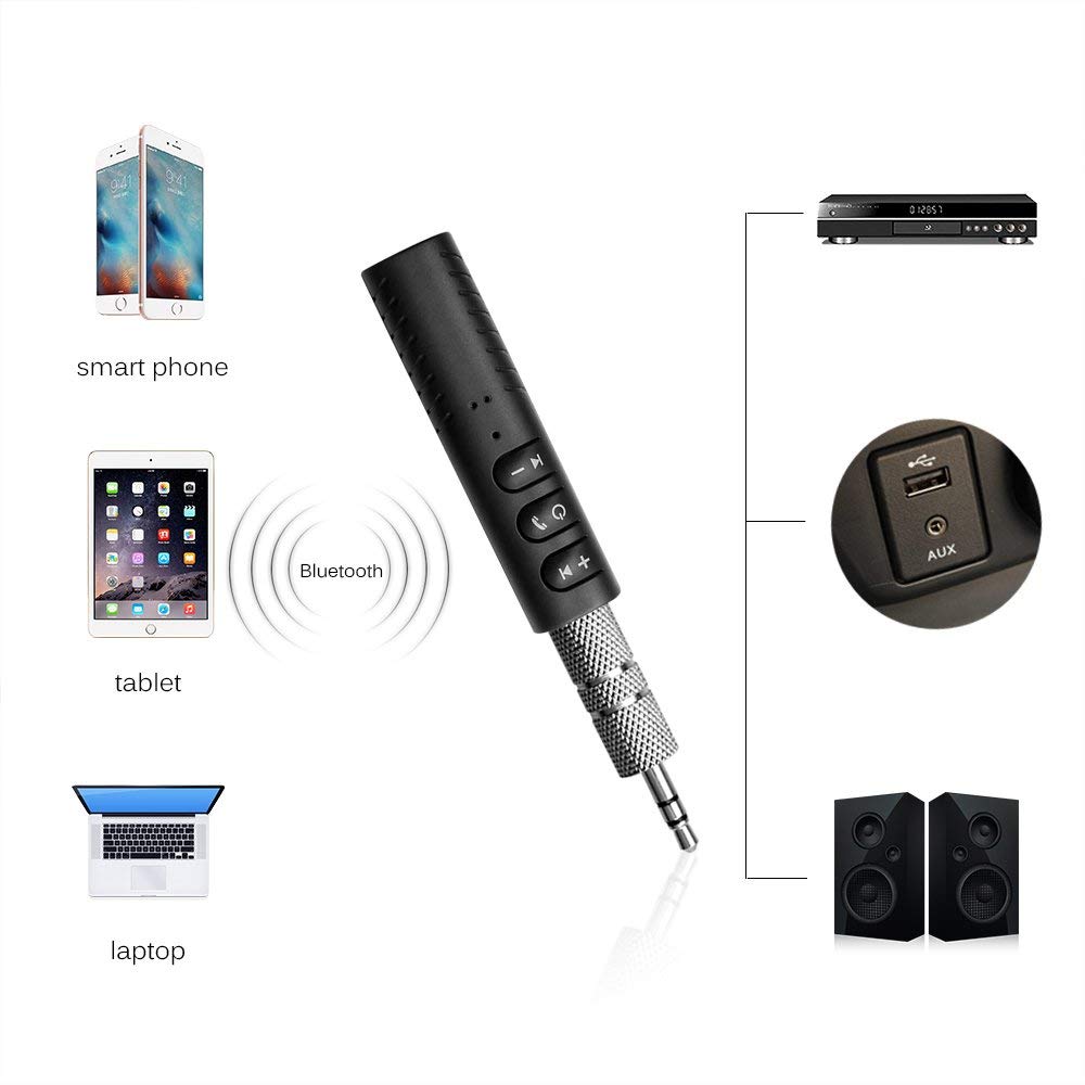 3.5mm Jack Wireless Bluetooth  - Audio Music Free Mp3 ulasan dan harga