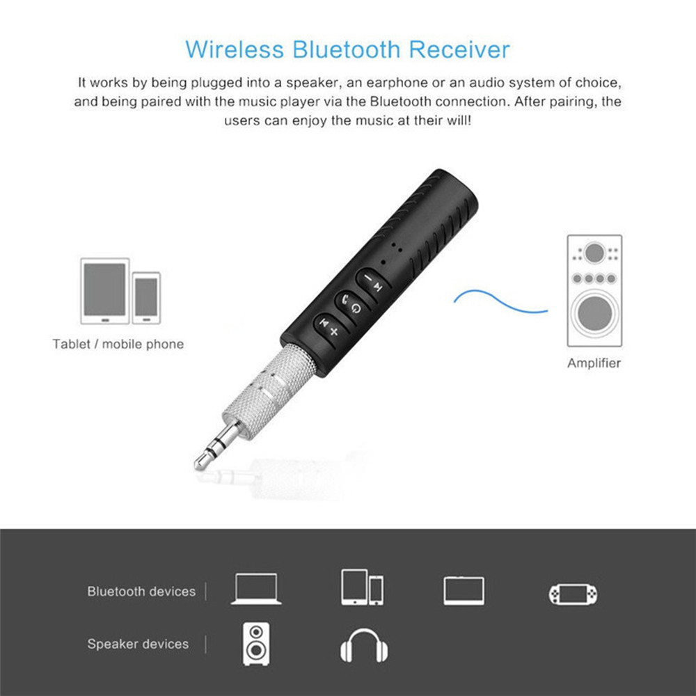 3.5mm Jack Wireless Bluetooth  - Audio Music Free Mp3 ulasan dan harga